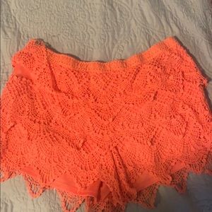 Beautiful orange shorts